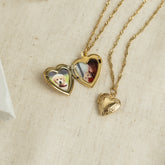 Heart Locket Necklace with Photo, Big Heart Locket, Vintage Locket Necklace, Sibling, Best Friend, Personalized Gift for Her, Christmas Gift