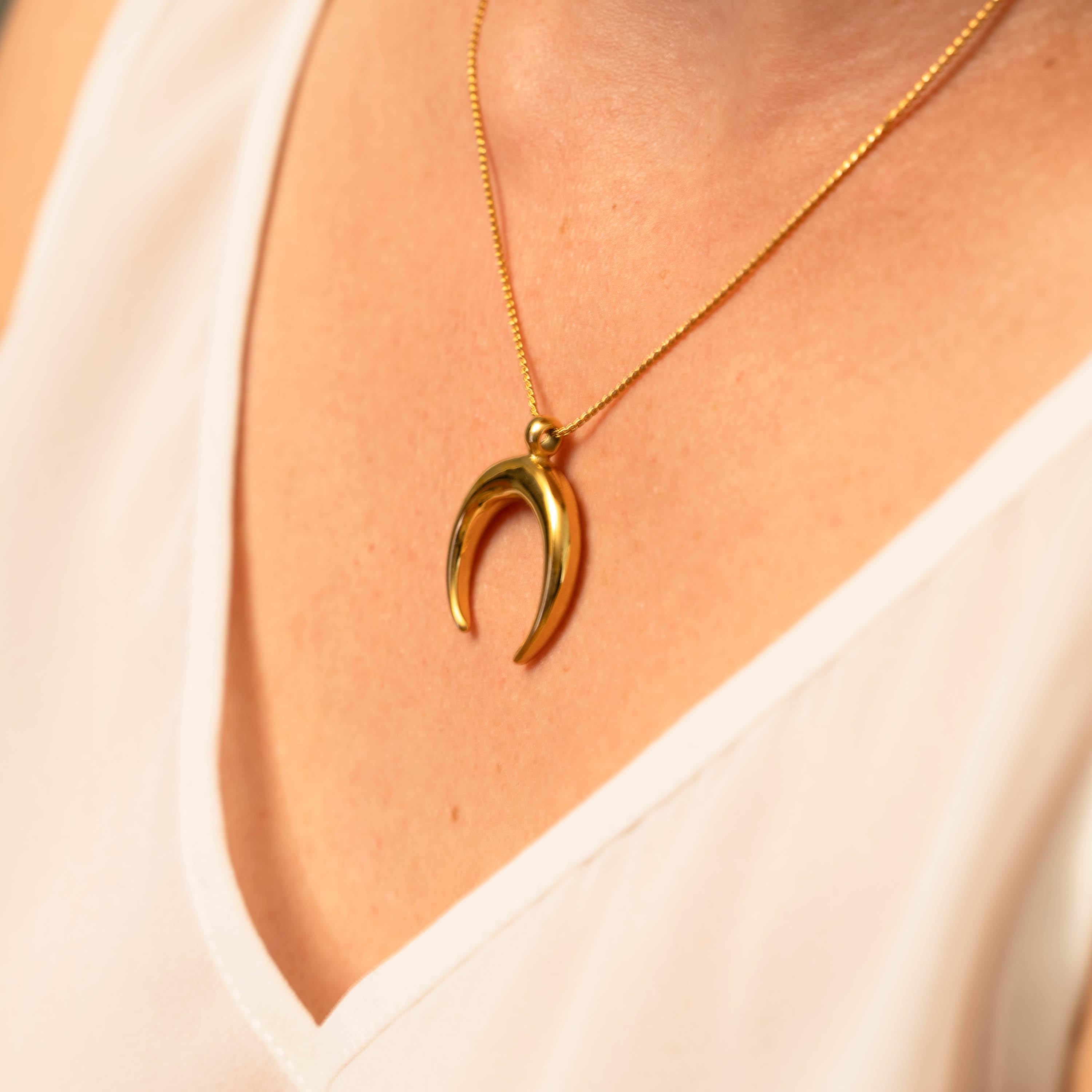 Crescent Moon Ring Holder Necklace, Gold Filled Ring Keeper for Engagement Ring, Nurse Ring Holder, Non Tarnish Ring, Gifts for Her