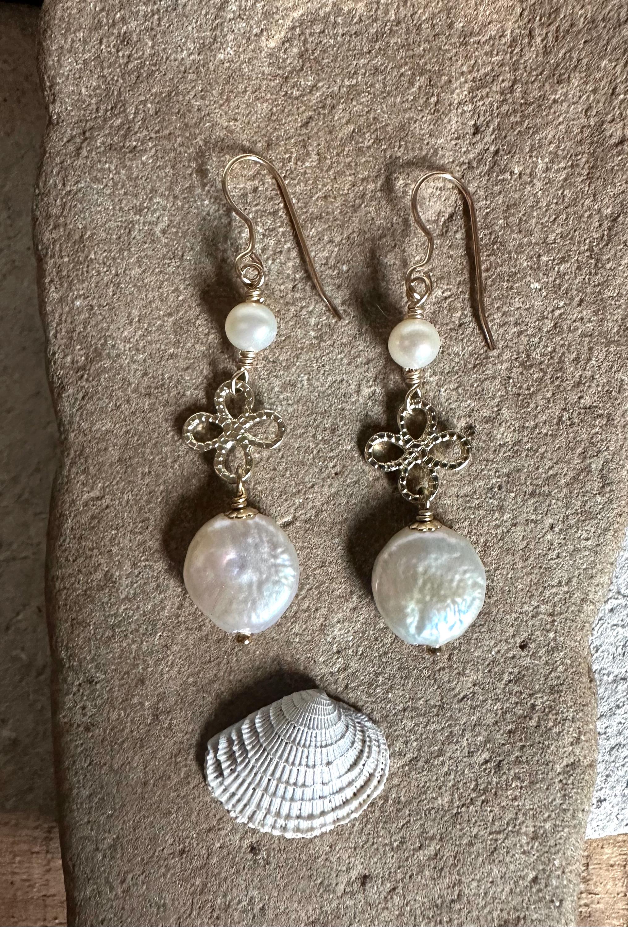 Freshwater Pearl Dangle Earrings