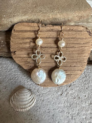 Freshwater Pearl Dangle Earrings